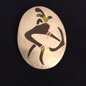 Vintage Mexican sterling silver pin.